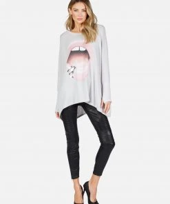 Lauren Moshi X Mira X Pink Lip Piercing