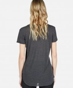 Lauren Moshi Emmalyn XO Shh Lip Short Sleeve