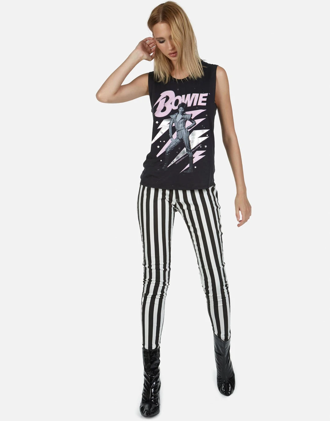 Lauren Moshi X Bowie Tanks Kel Bowie Stardust