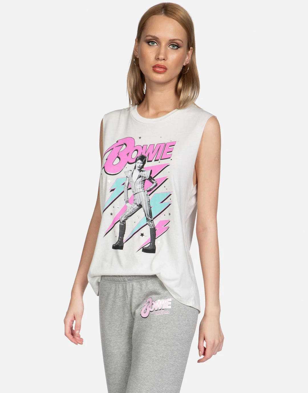 Lauren Moshi X Bowie Tanks Kel Bowie Stardust