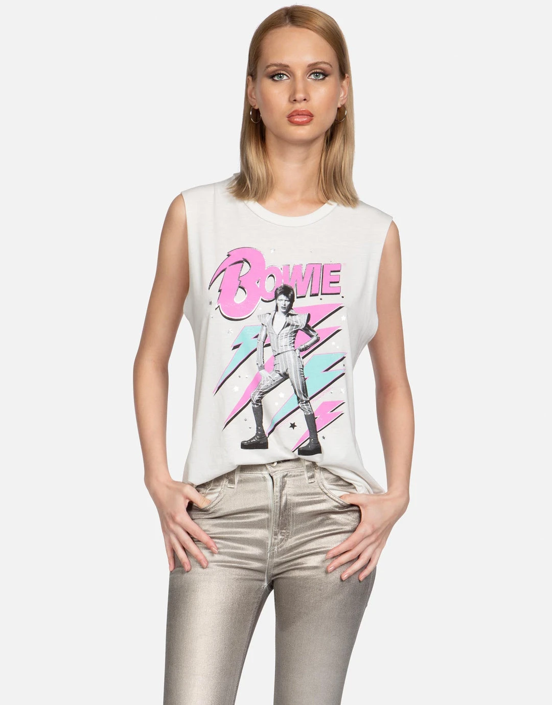 Lauren Moshi X Bowie Tanks Kel Bowie Stardust