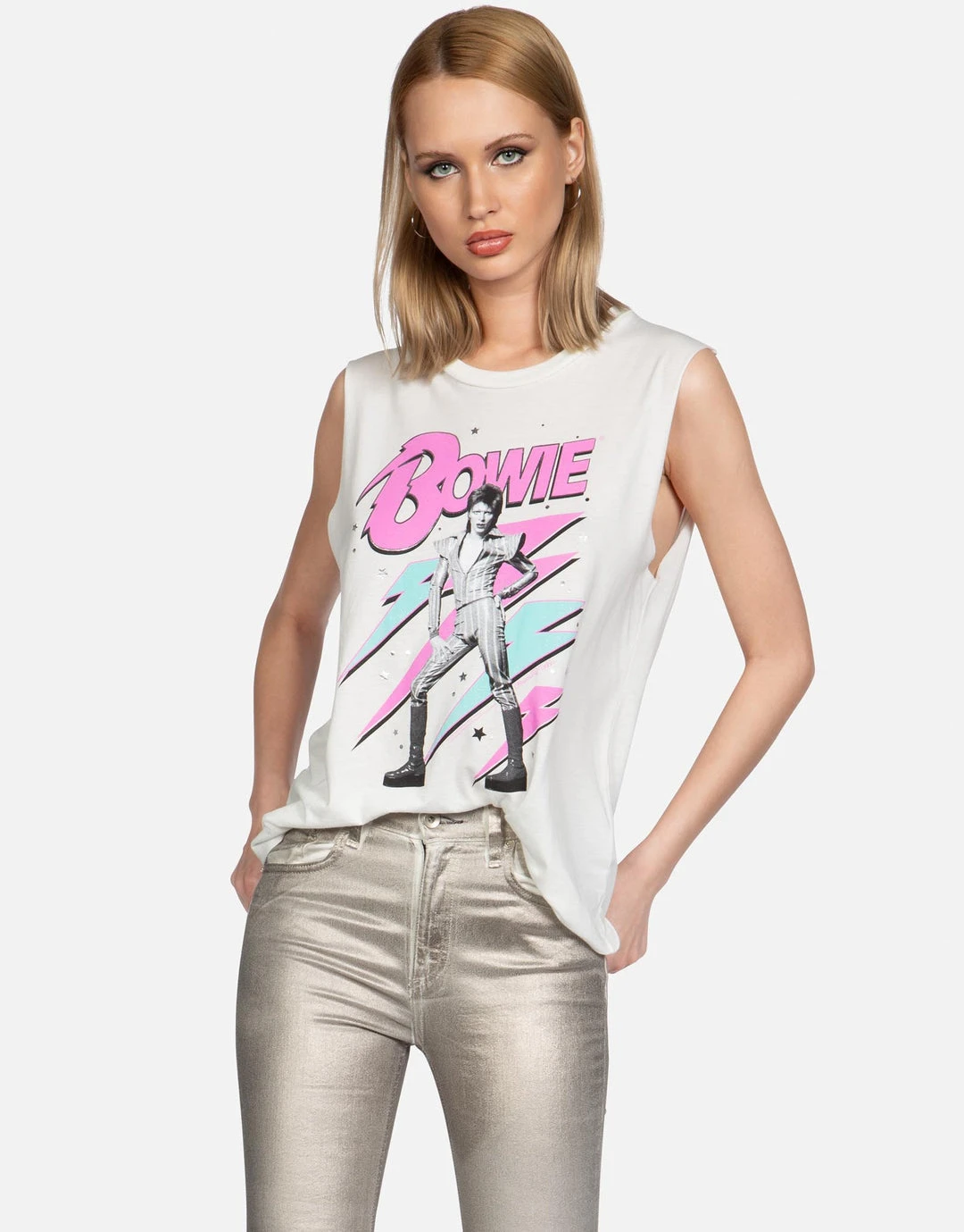Lauren Moshi X Bowie Tanks Kel Bowie Stardust