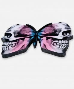 Lauren Moshi Butterfly Skull Art