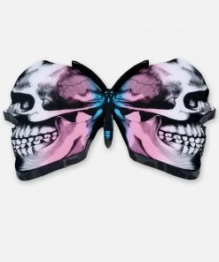 Lauren Moshi Butterfly Skull Art