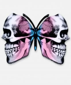 Lauren Moshi Butterfly Skull Art