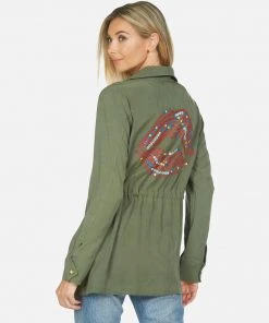 Lauren Moshi Long Sleeve Ashanti Bracelet Lip