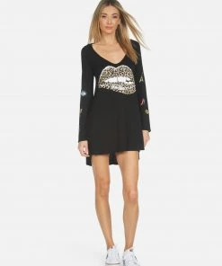 Lauren Moshi Best Sellers Cosette Leopard Lip