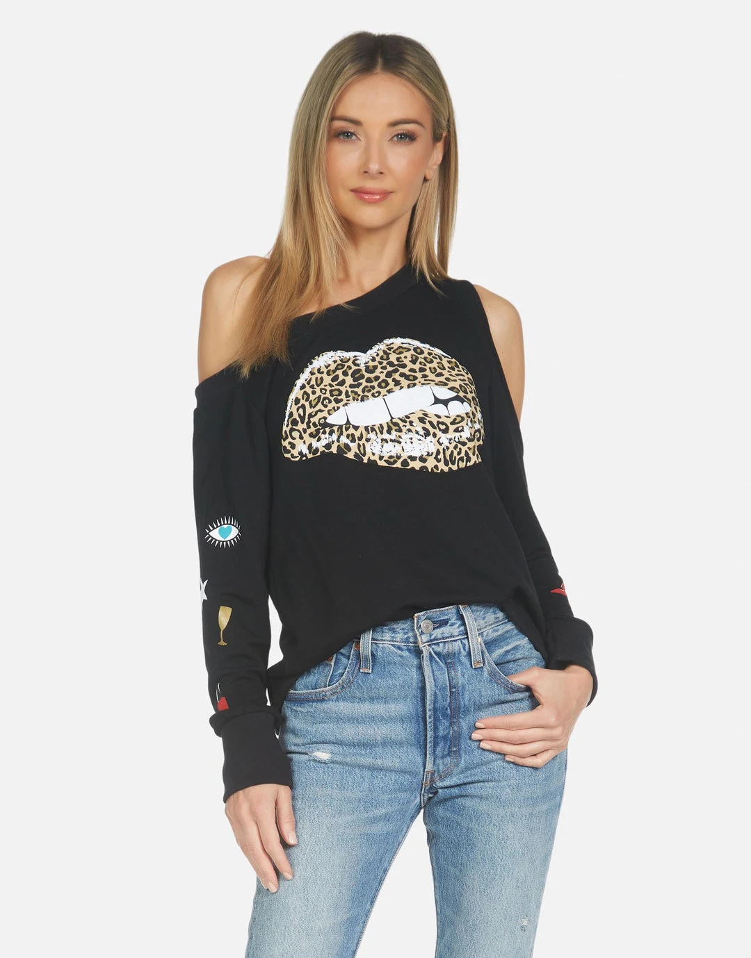 Lauren Moshi Best Sellers Trinidy Leopard Lip