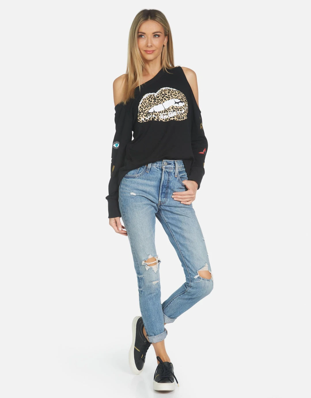 Lauren Moshi Best Sellers Trinidy Leopard Lip