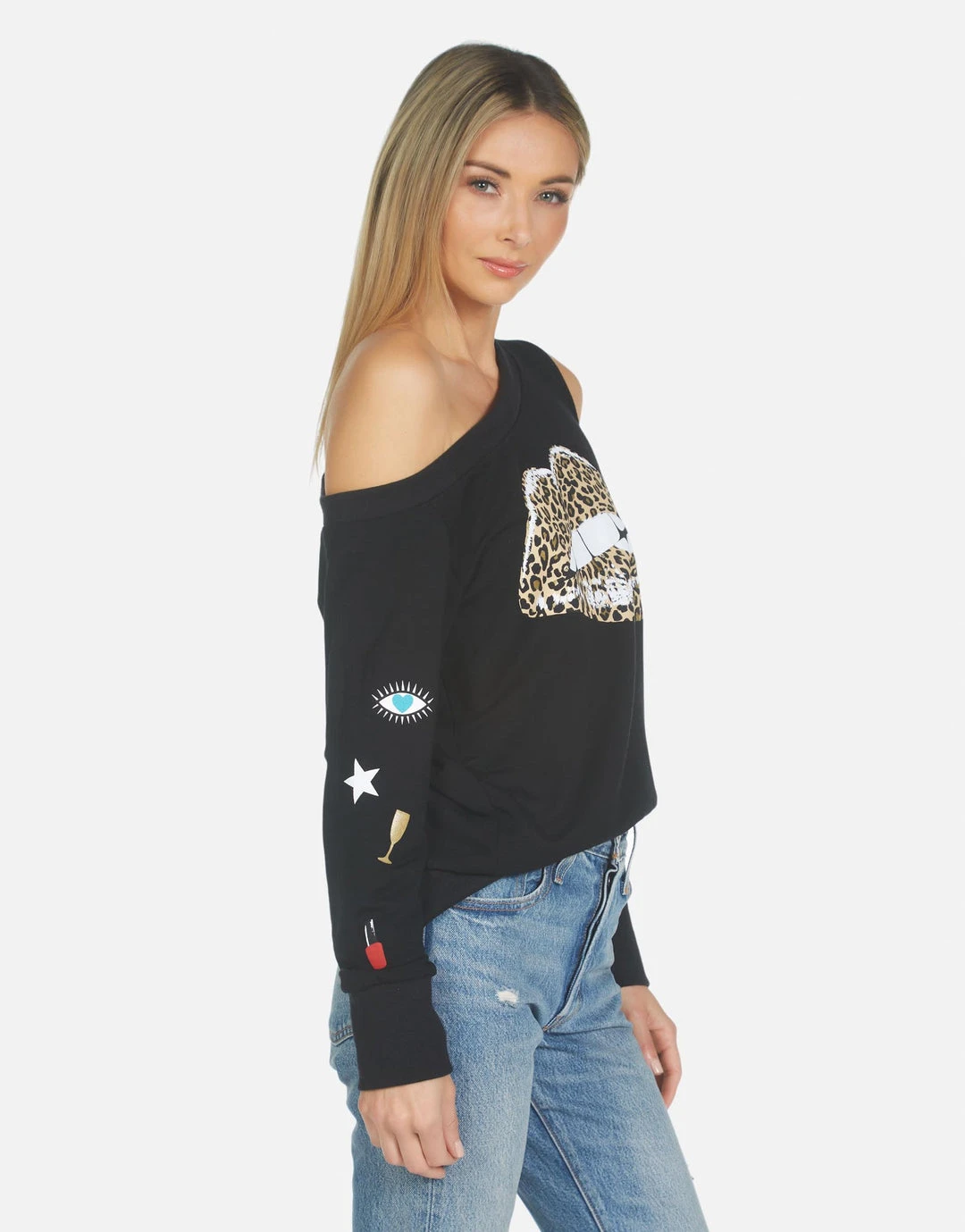 Lauren Moshi Best Sellers Trinidy Leopard Lip