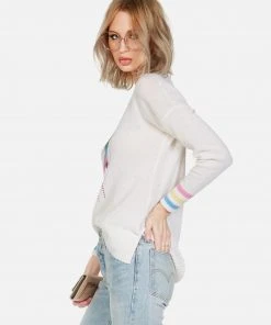 Lauren Moshi Vivian Dripping Heart Long Sleeve