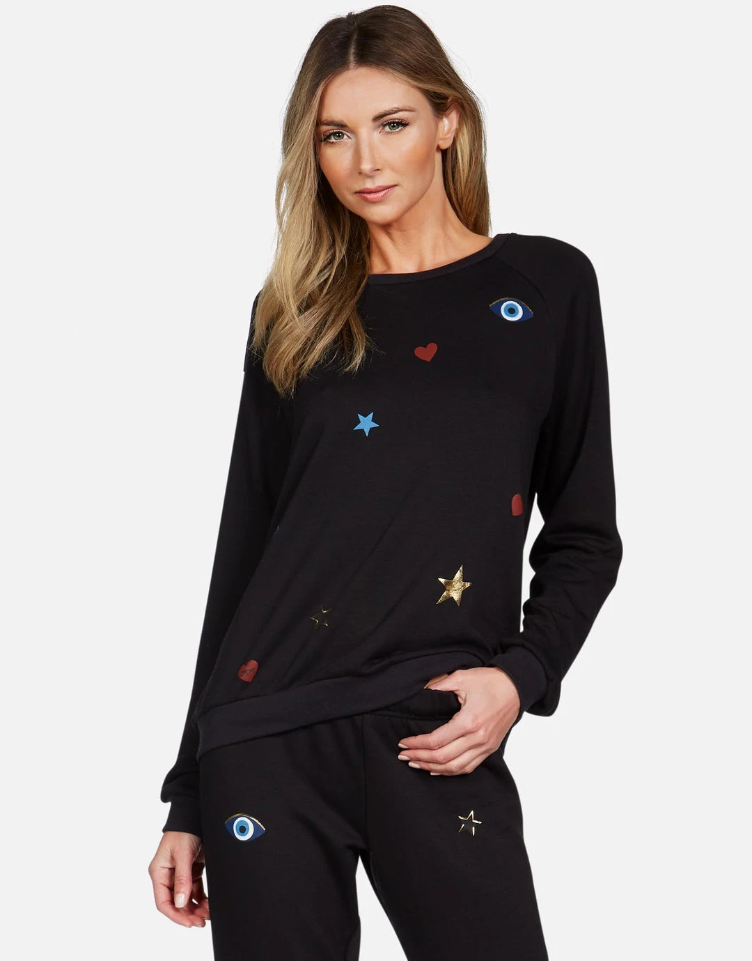 Lauren Moshi Noleta Evil Eye Elements Long Sleeve