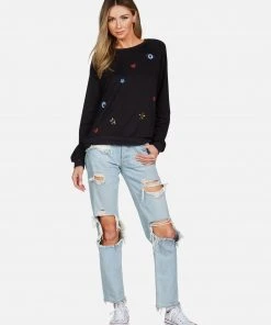 Lauren Moshi Noleta Evil Eye Elements Long Sleeve