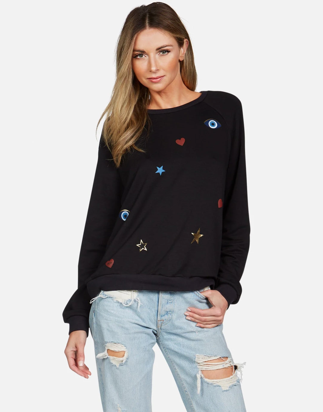 Lauren Moshi Noleta Evil Eye Elements Long Sleeve