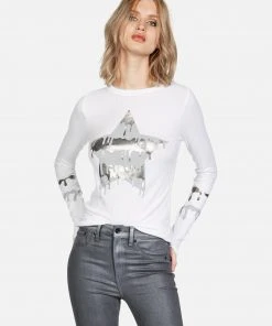Lauren Moshi Mckinley Dripping Star Tops
