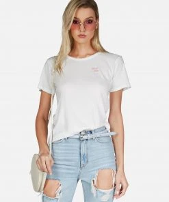 Lauren Moshi Short Sleeve Croft Happy Cloud Hamsa