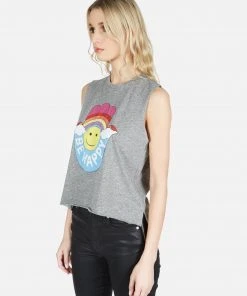 Lauren Moshi Tanks Kinzington Happy Hamsa