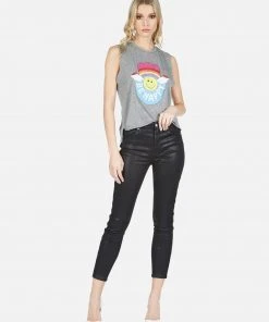 Lauren Moshi Tanks Kinzington Happy Hamsa