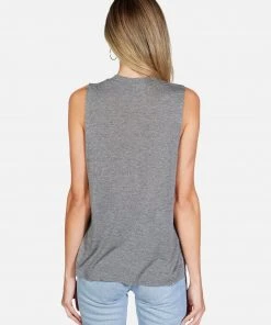 Lauren Moshi Tanks Kinzington Happy Smile