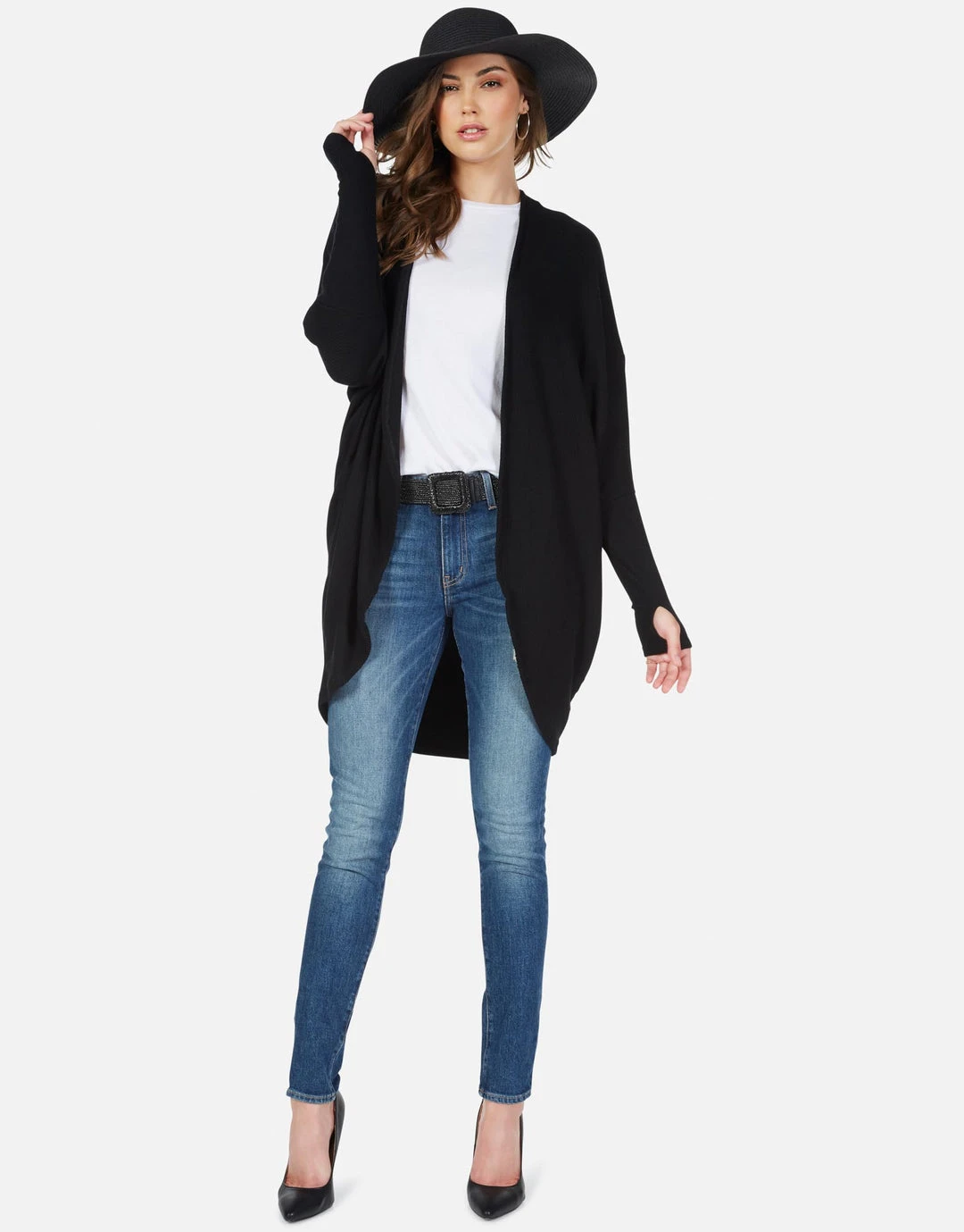 Lauren Moshi Irina Hippie Peace Love Long Sleeve