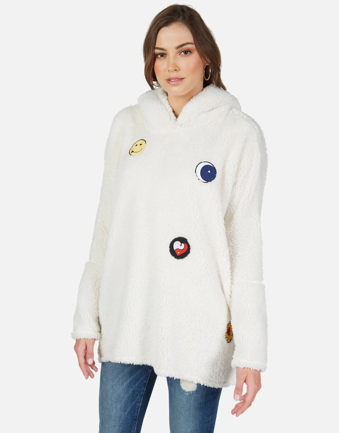 Lauren Moshi Selita Hippie Peace Love Long Sleeve