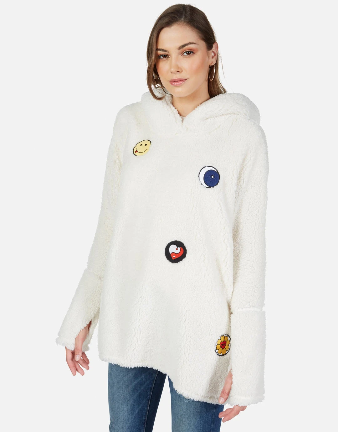 Lauren Moshi Selita Hippie Peace Love Long Sleeve