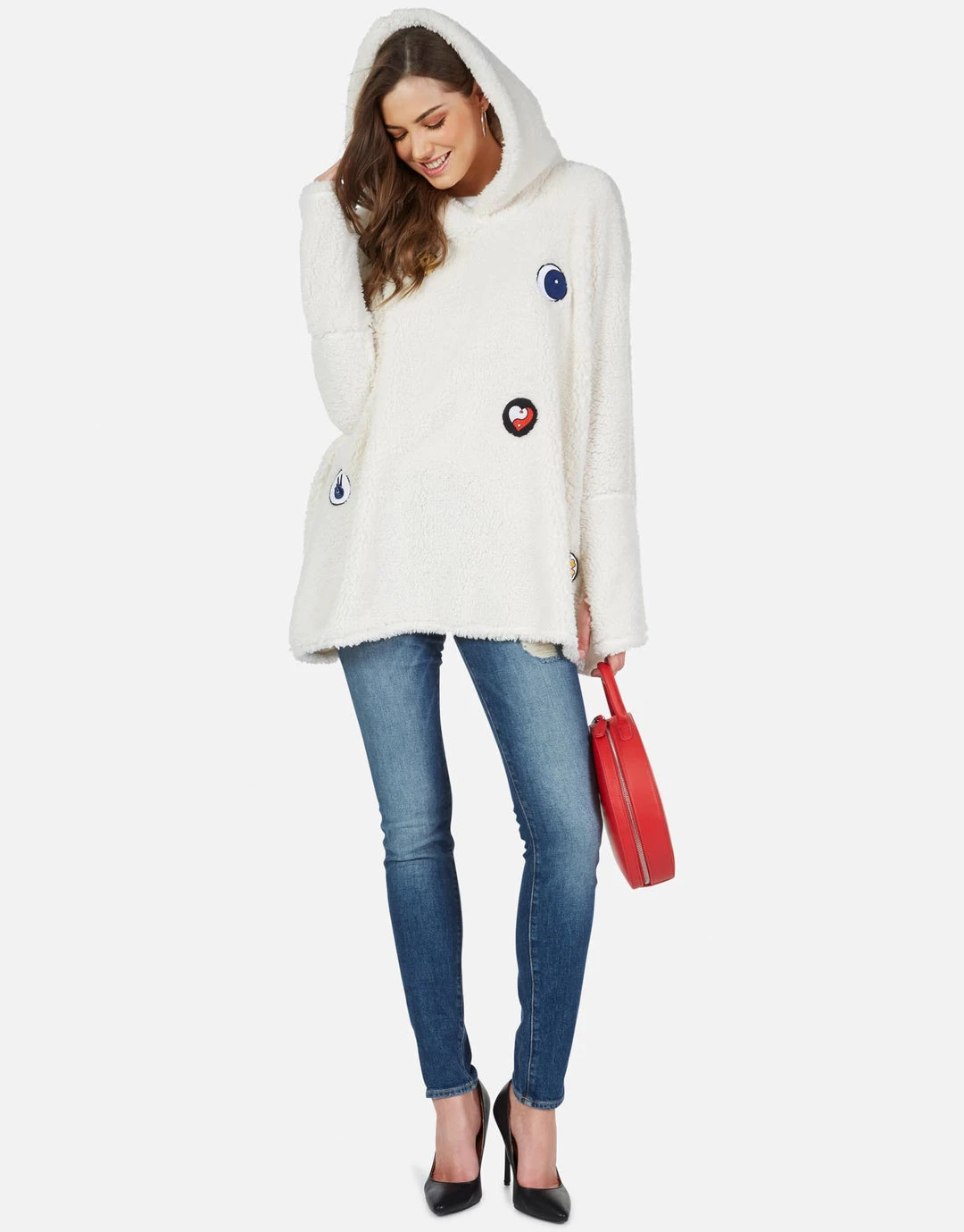 Lauren Moshi Selita Hippie Peace Love Long Sleeve