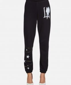 Lauren Moshi Brynn LA Peace Finger Bottoms