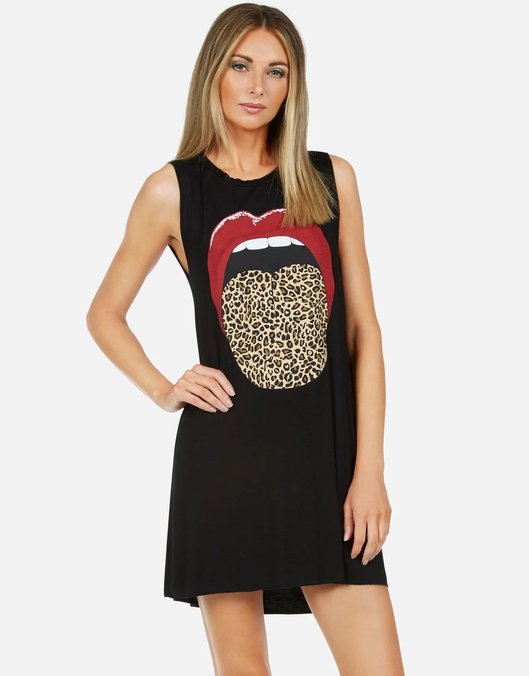 Lauren Moshi Collections Deanna Leopard Tongue