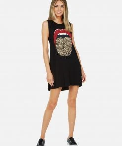 Lauren Moshi Collections Deanna Leopard Tongue