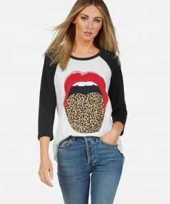 Lauren Moshi Short Sleeve Kenya Leopard Tongue