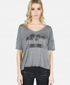 Lauren Moshi Brixton Lightning Palm Trees LAST CALL