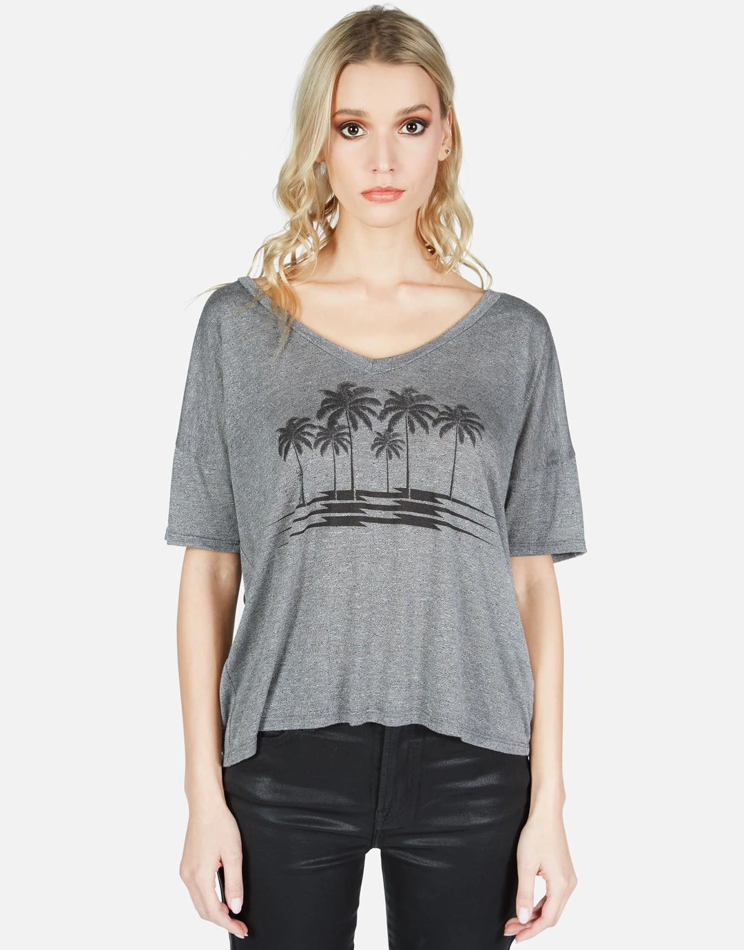 Lauren Moshi Brixton Lightning Palm Trees LAST CALL