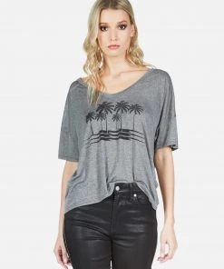 Lauren Moshi Brixton Lightning Palm Trees LAST CALL