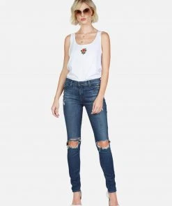 Lauren Moshi Magnolia Lightning Stem Rose Tanks