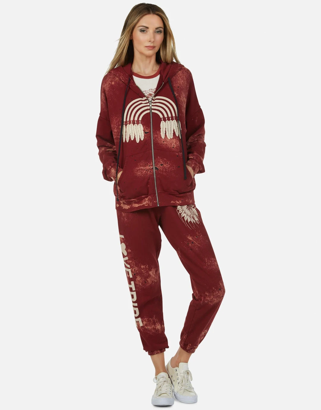 Lauren Moshi Bottoms Brynn Love Skull Headdress