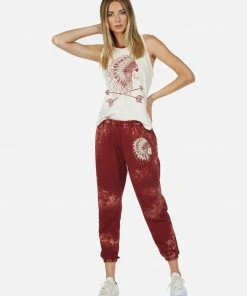 Lauren Moshi Bottoms Brynn Love Skull Headdress