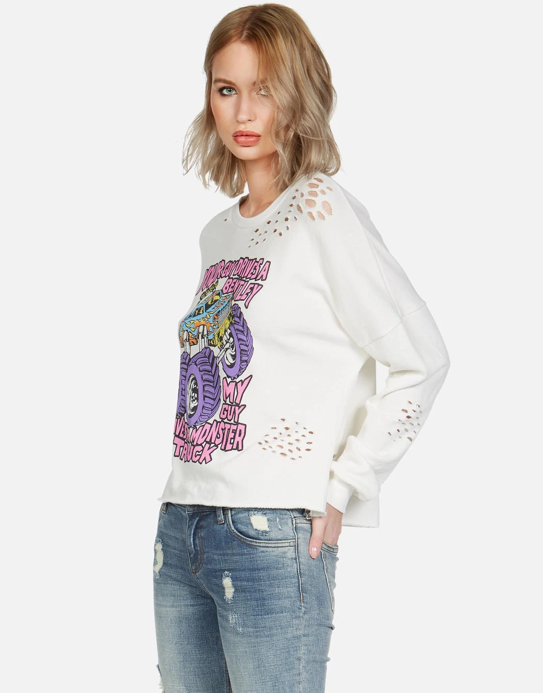 Lauren Moshi Long Sleeve Lee Monster Truck