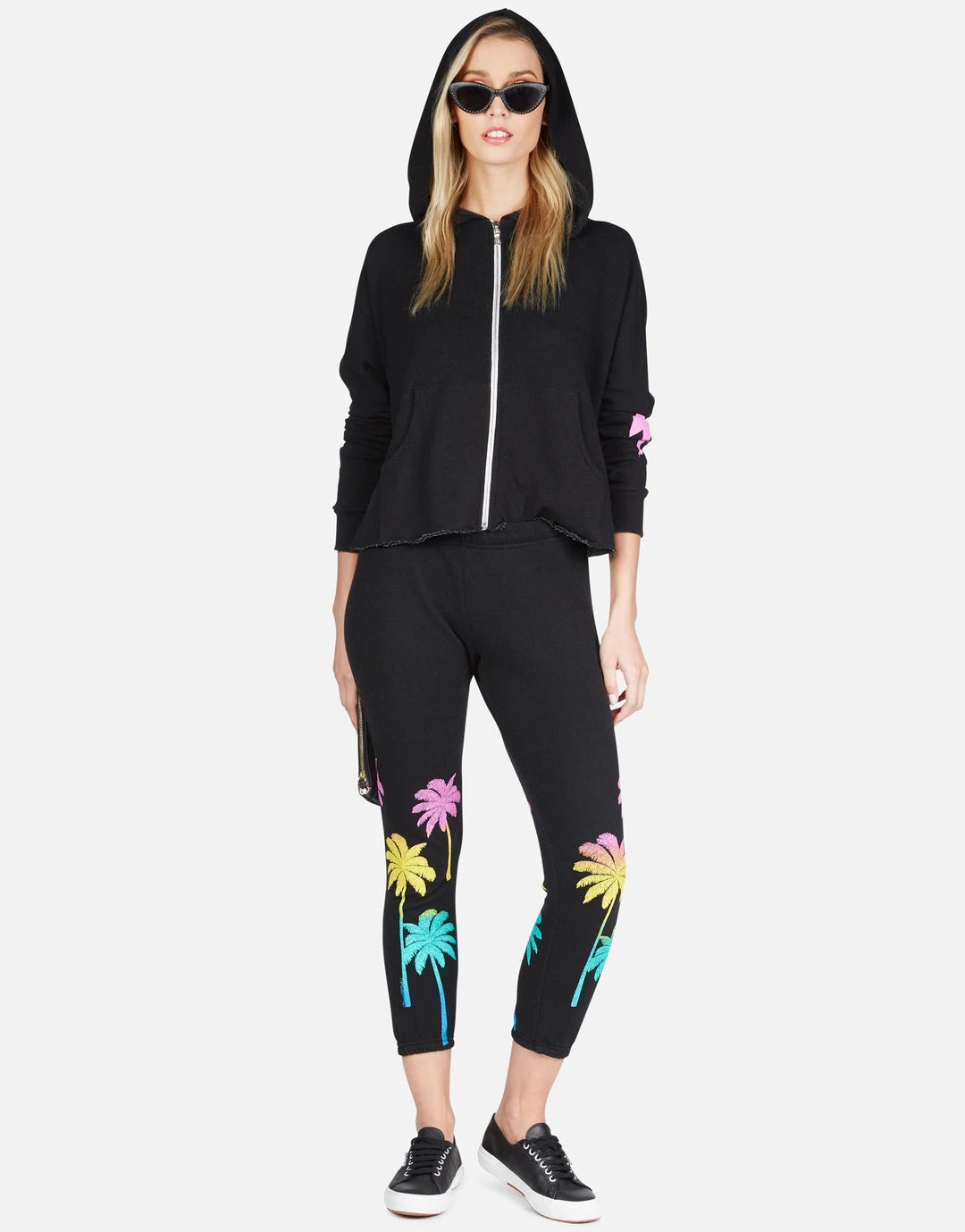Lauren Moshi Alana Neon Palm Trees LAST CALL