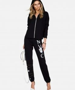 Lauren Moshi Destiny NYC Peace Hand Long Sleeve