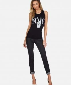 Lauren Moshi Tanks Ashlin NYC Peace Hand