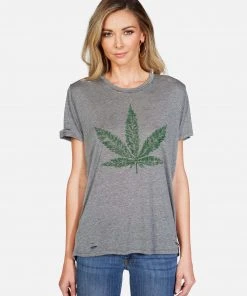 Lauren Moshi Capri Pot Leaf LAST CALL