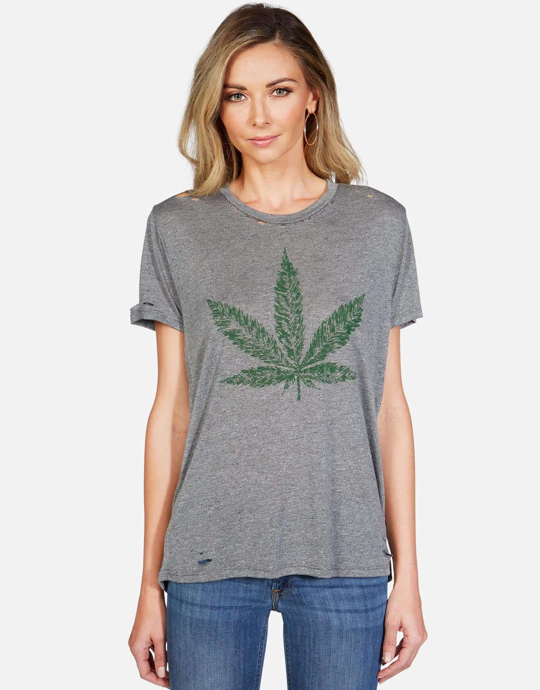 Lauren Moshi Capri Pot Leaf LAST CALL