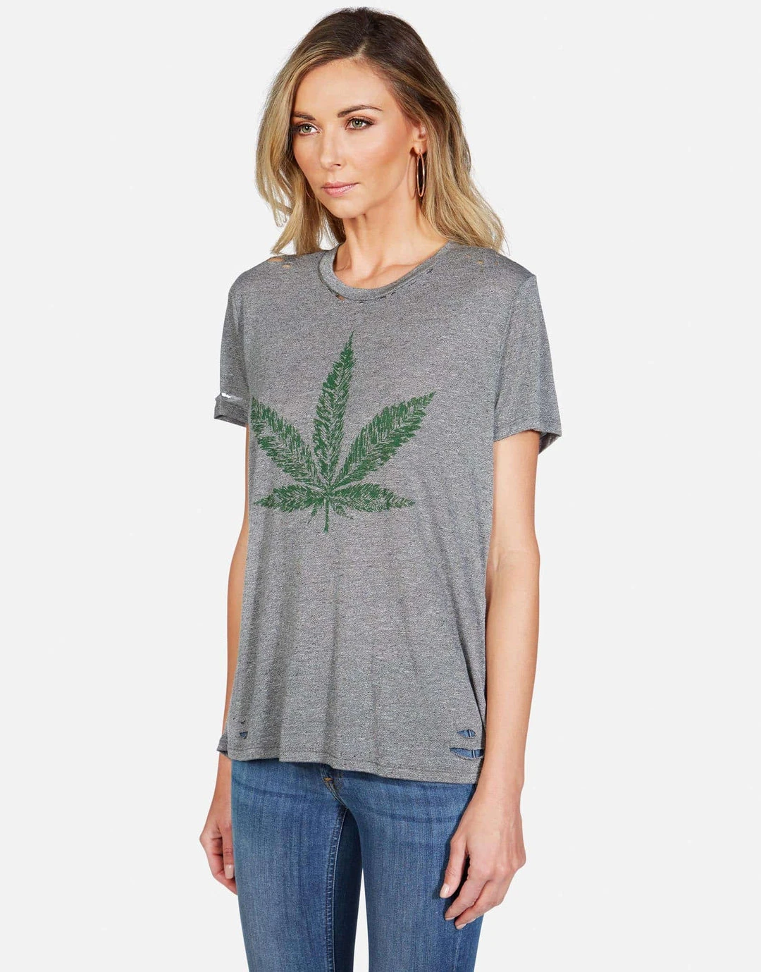 Lauren Moshi Capri Pot Leaf LAST CALL