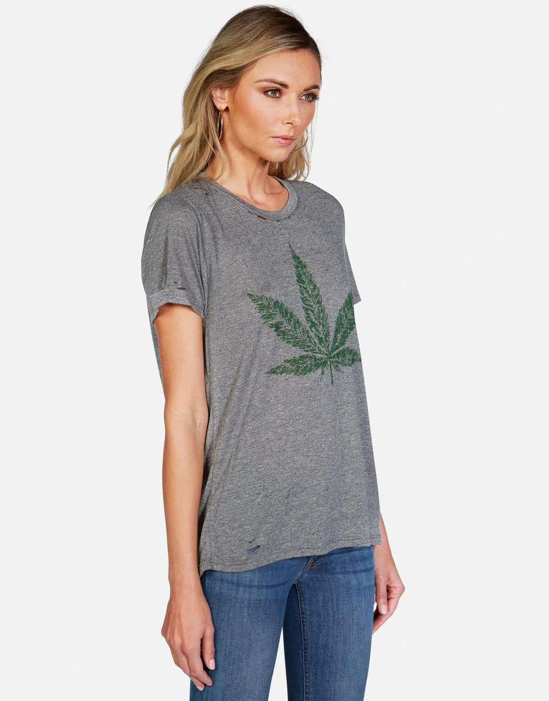 Lauren Moshi Capri Pot Leaf LAST CALL