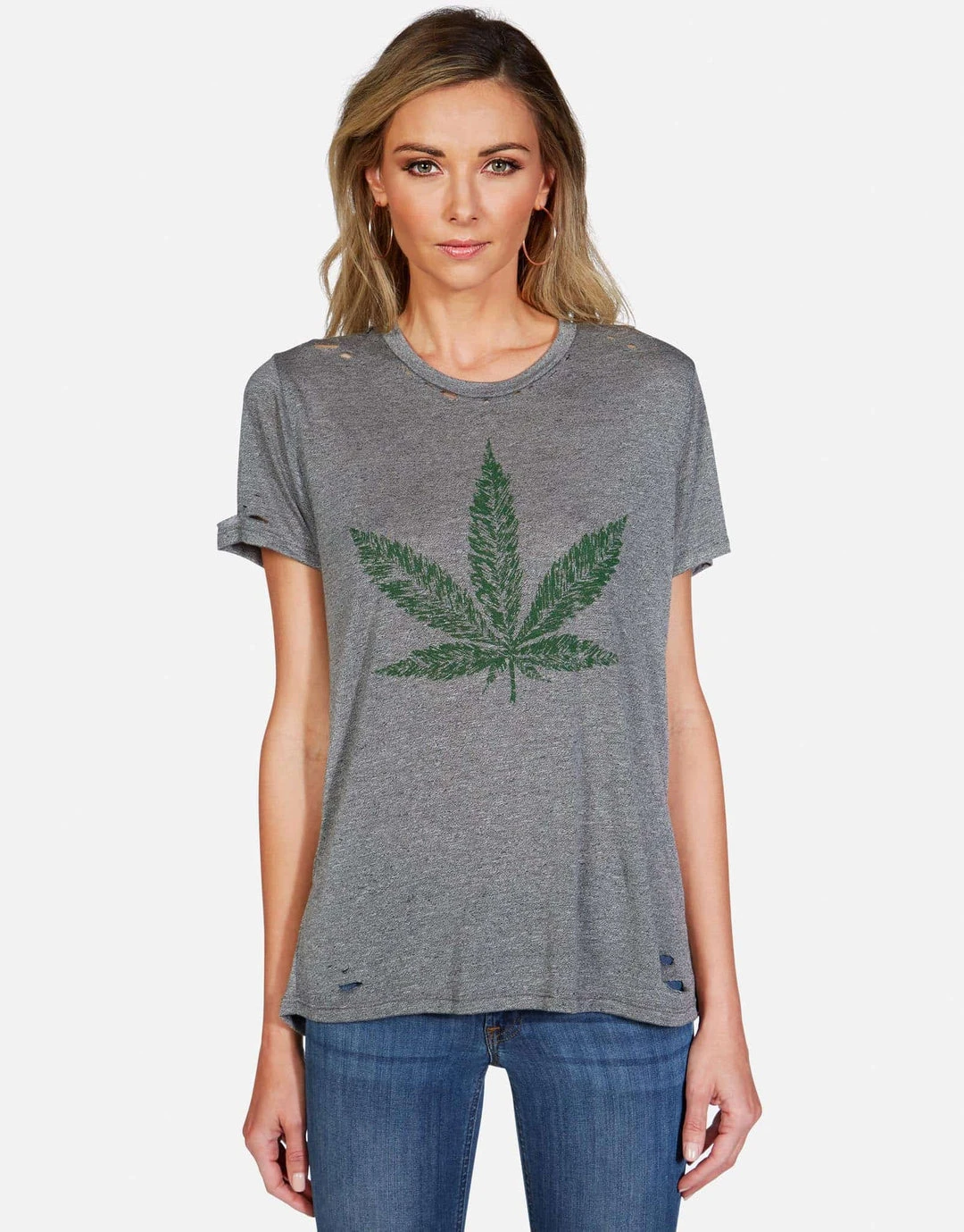 Lauren Moshi Capri Pot Leaf LAST CALL