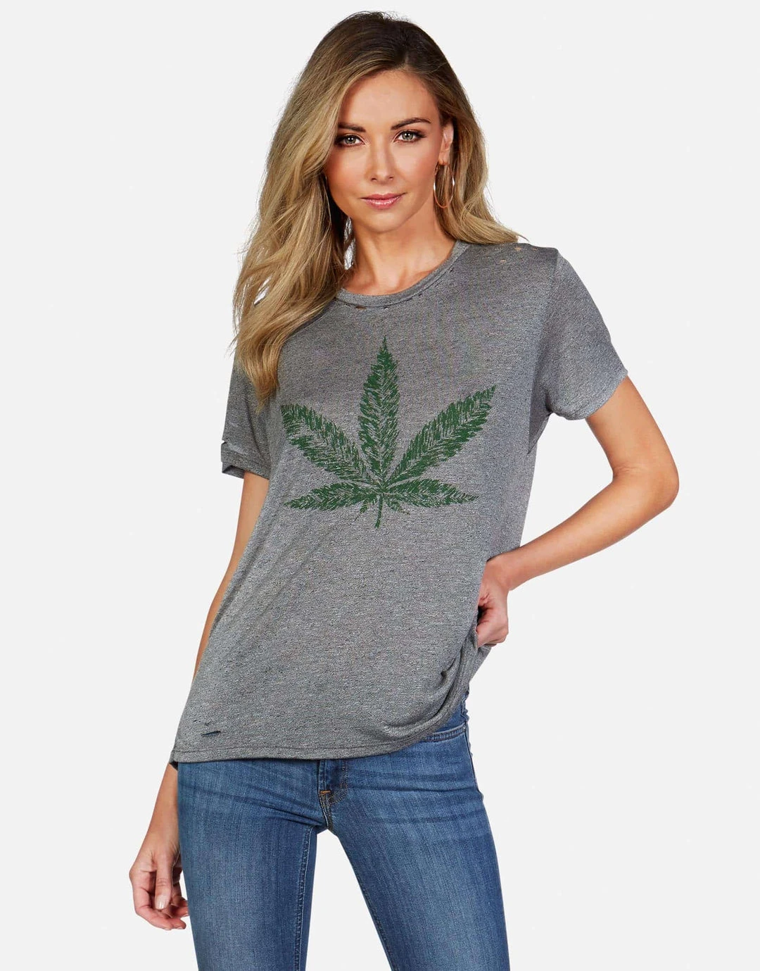 Lauren Moshi Capri Pot Leaf LAST CALL