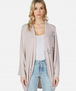 Lauren Moshi Tops Isla Rainbow Outline Stars