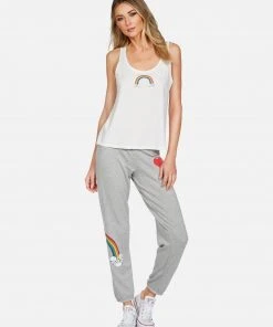 Lauren Moshi Magnolia Rainbow Skull Cloud