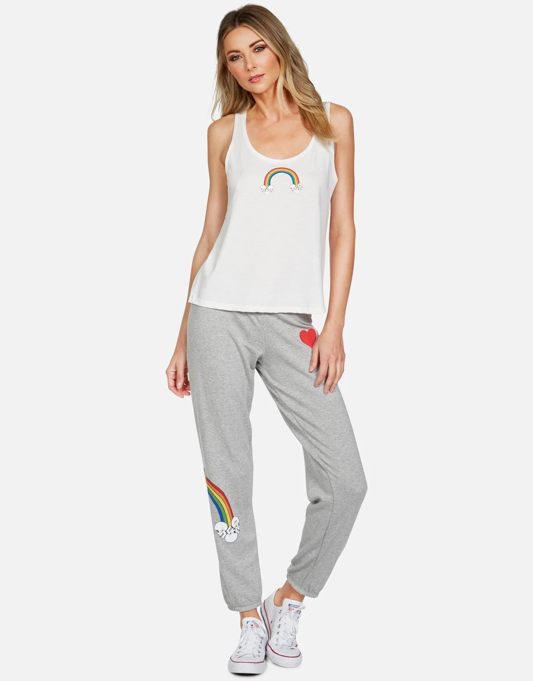 Lauren Moshi Magnolia Rainbow Skull Cloud